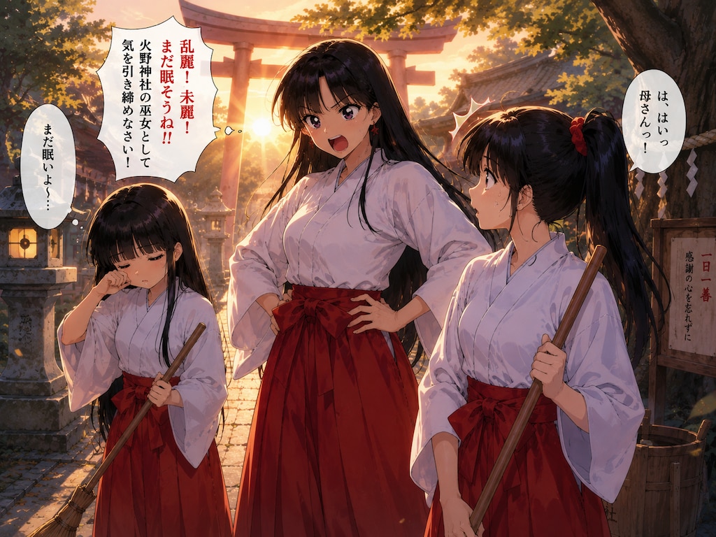火野乱麗写真集～火野家の朝～