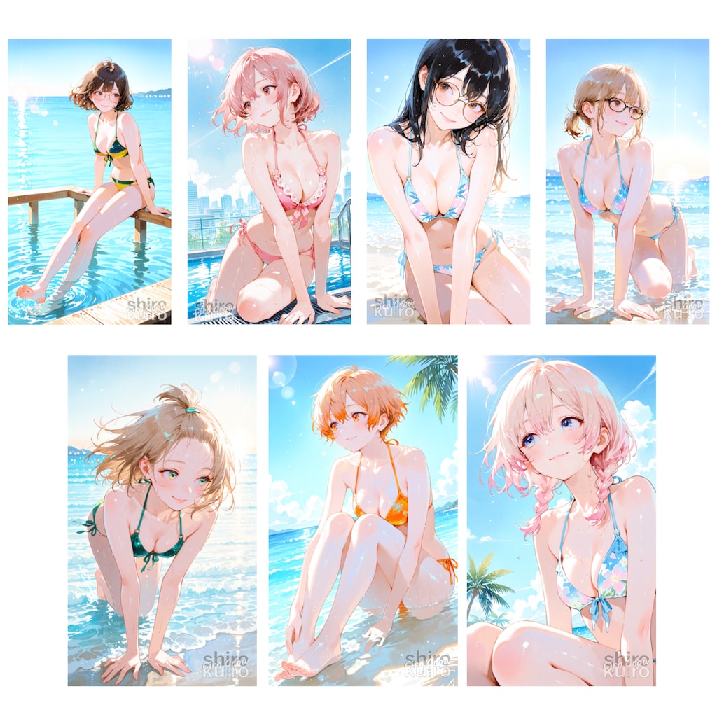 ビキニで彩る