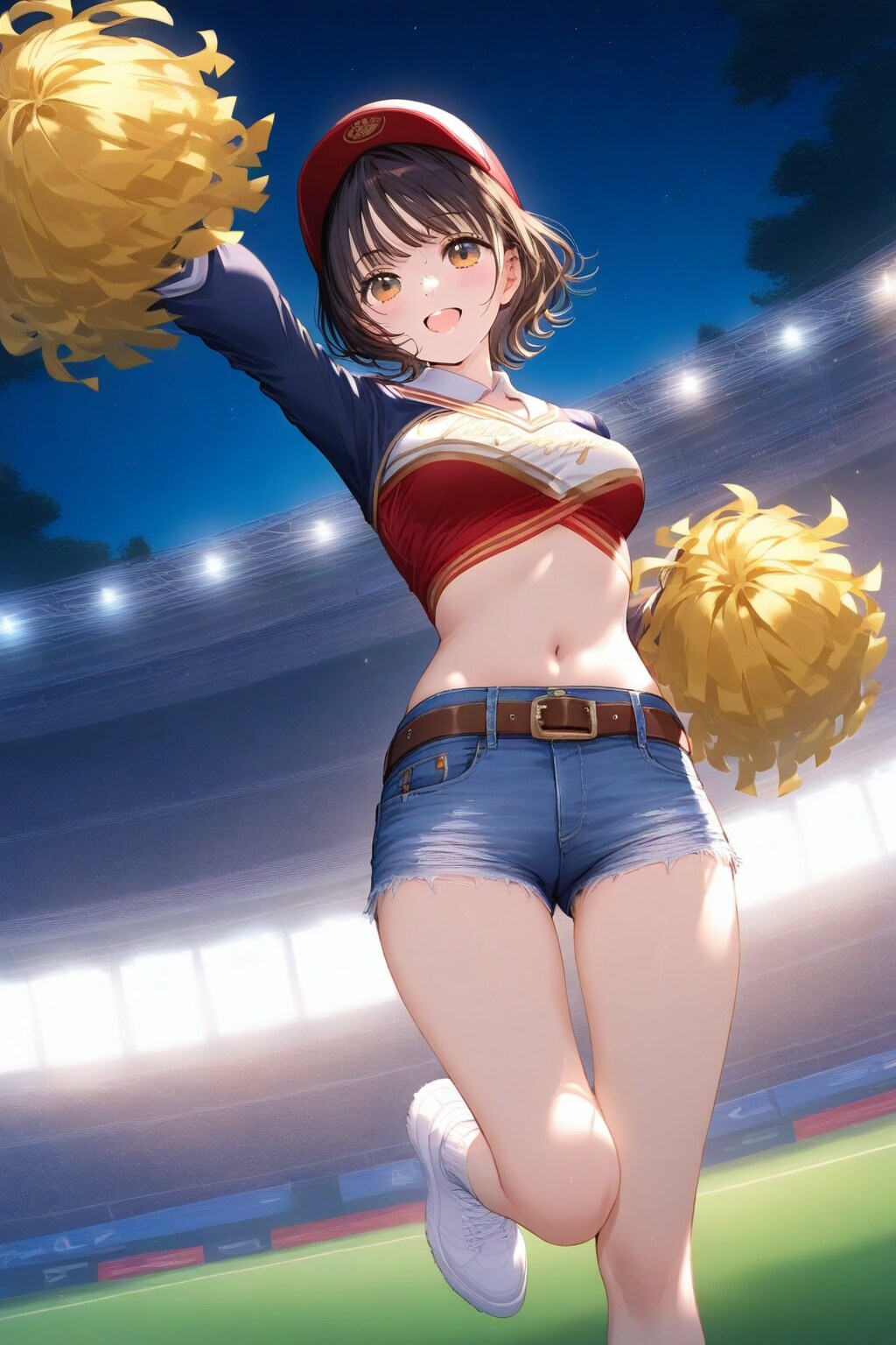 デニムホットパンツチアWAVE
