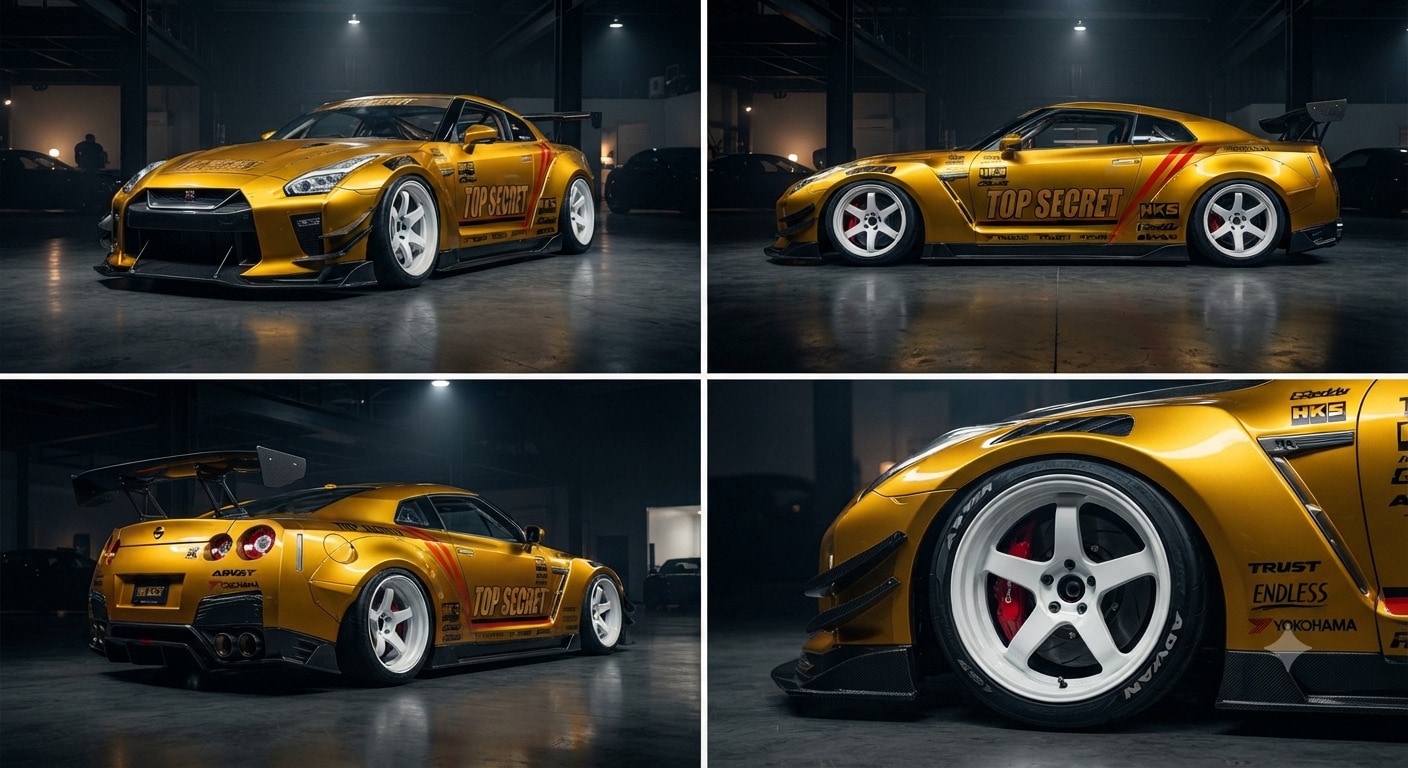 トップシークレットR35GT-R | の人気AIイラスト・グラビア