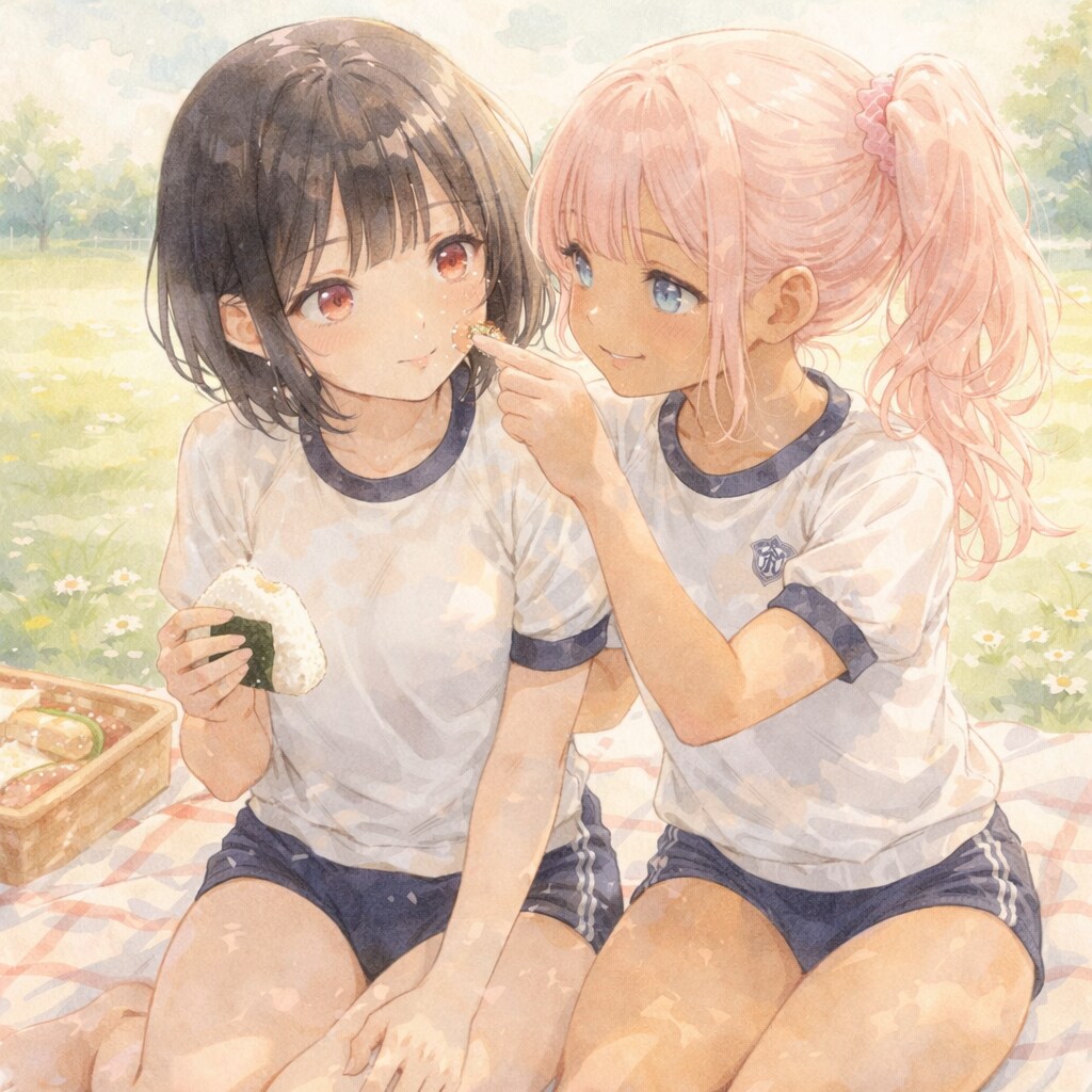 頬に米粒  ～カノンとルカ 3 ～