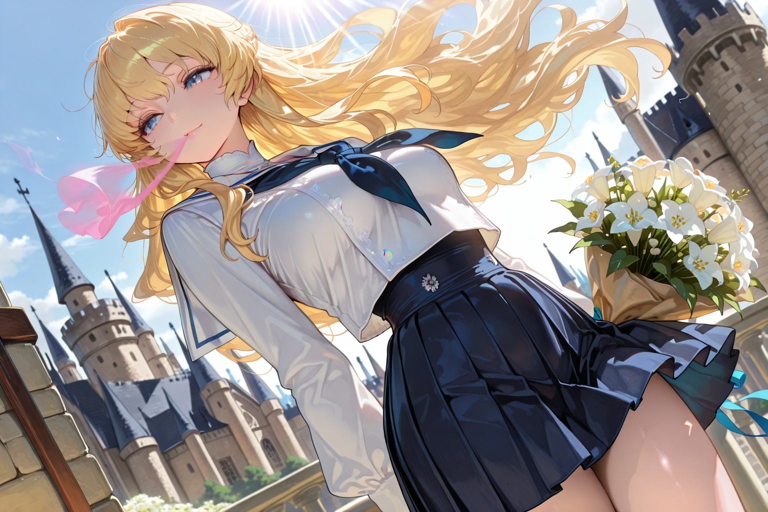 花を贈る