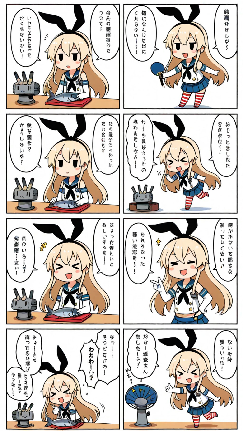 島風ちゃん謎漫画