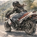 HONDA VT25Fの女の子 4枚目