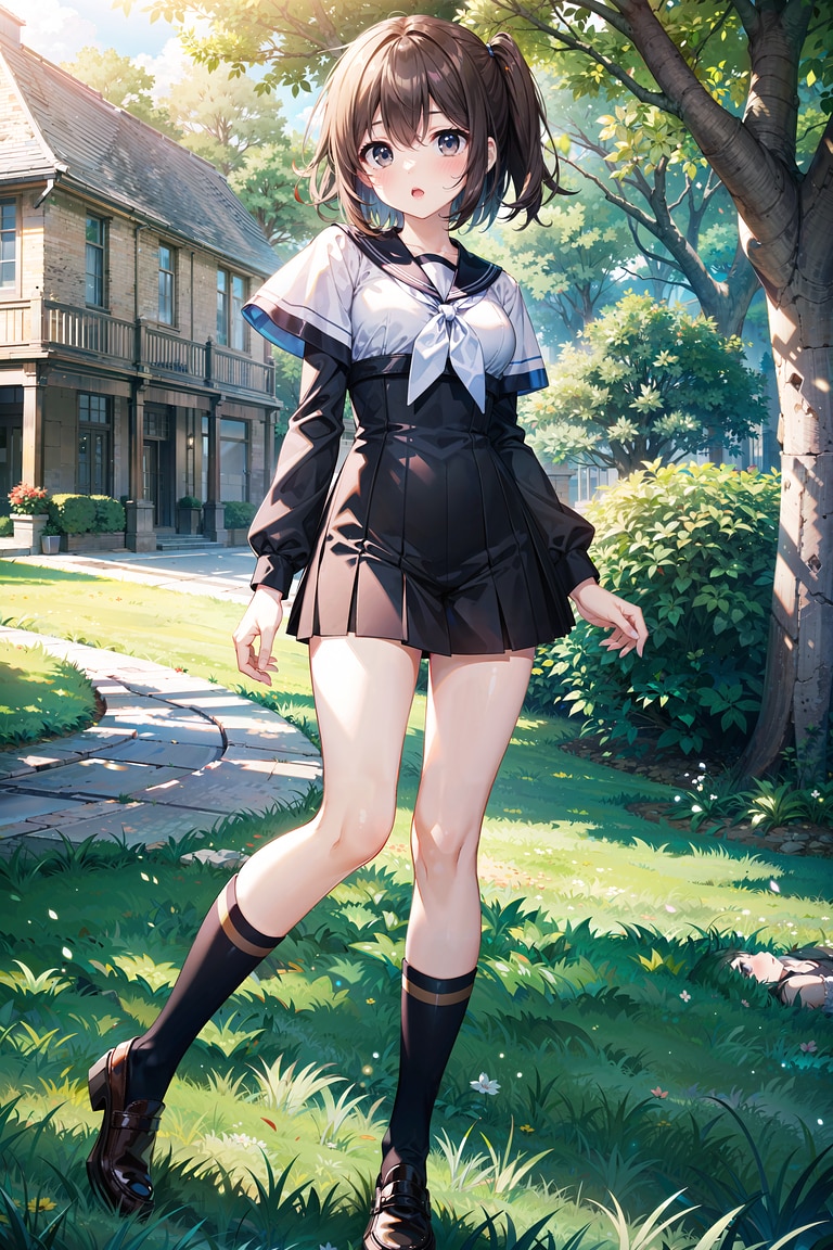 制服少女 72 | の人気AIイラスト・グラビア