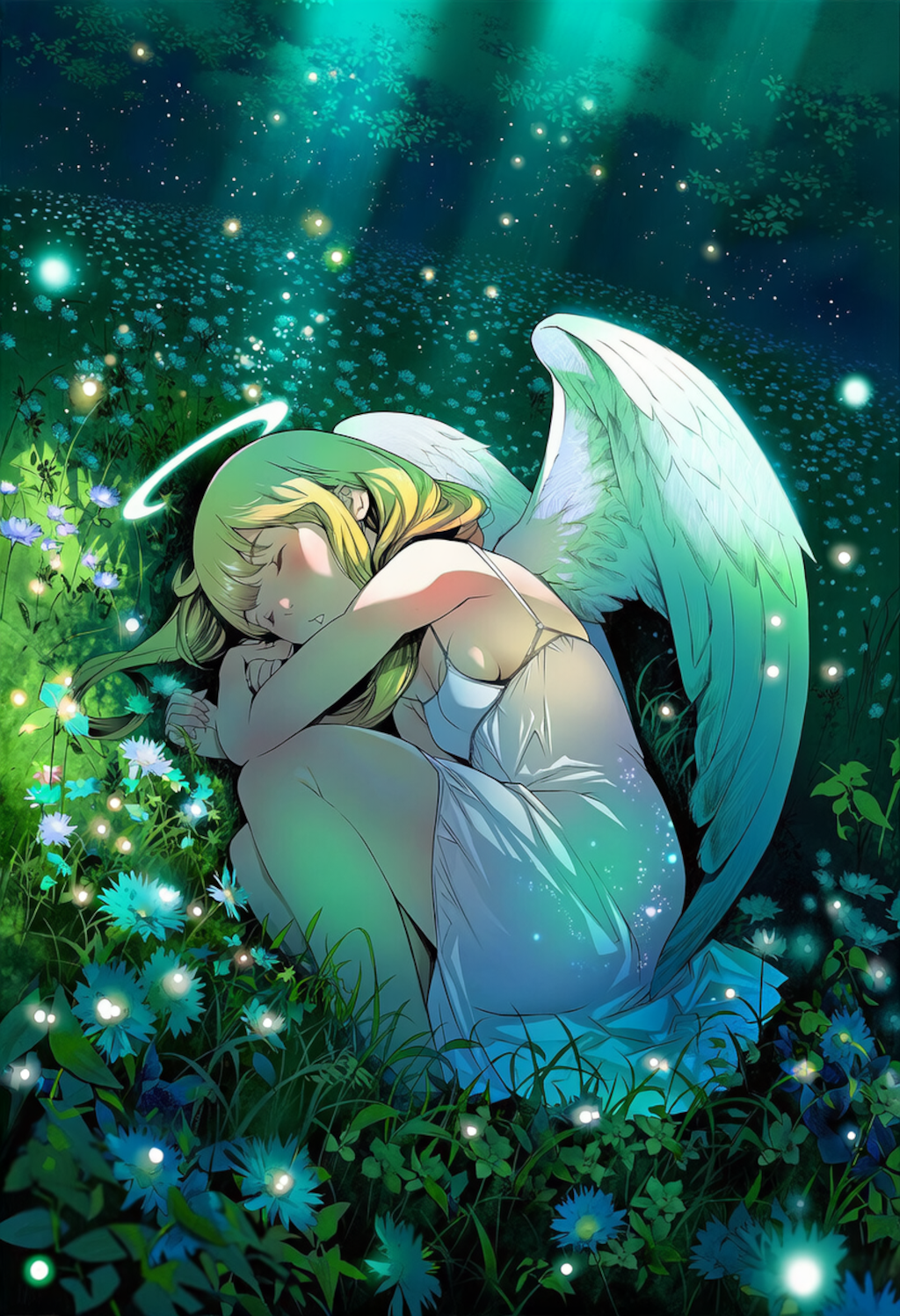 眠りにつく
