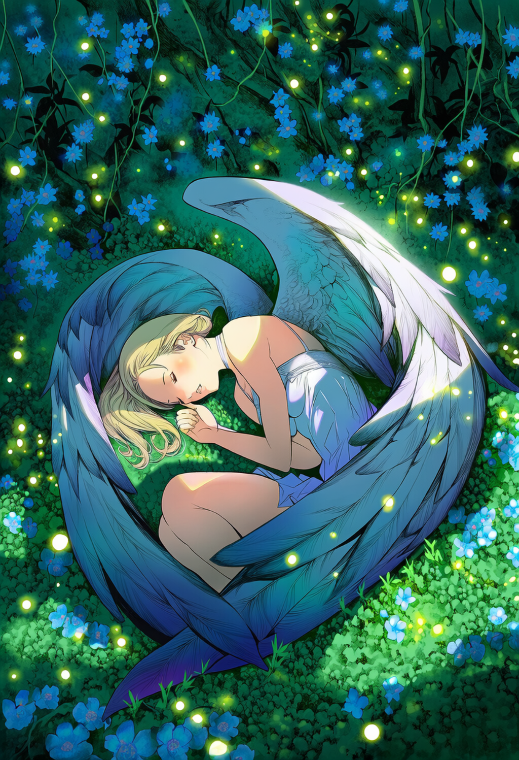眠りにつく
