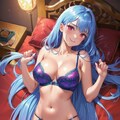 下着姿のお姉さん7-2（イラスト編） 3枚目