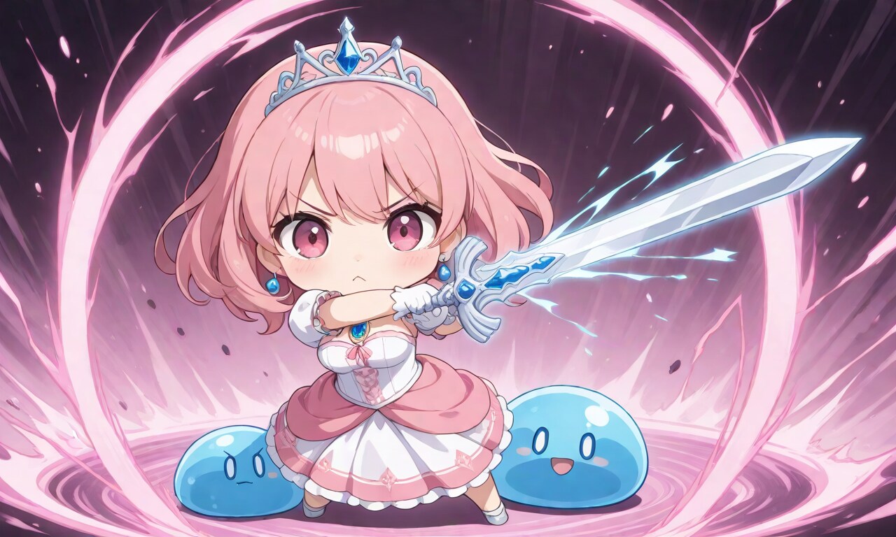 スライムを守る姫様