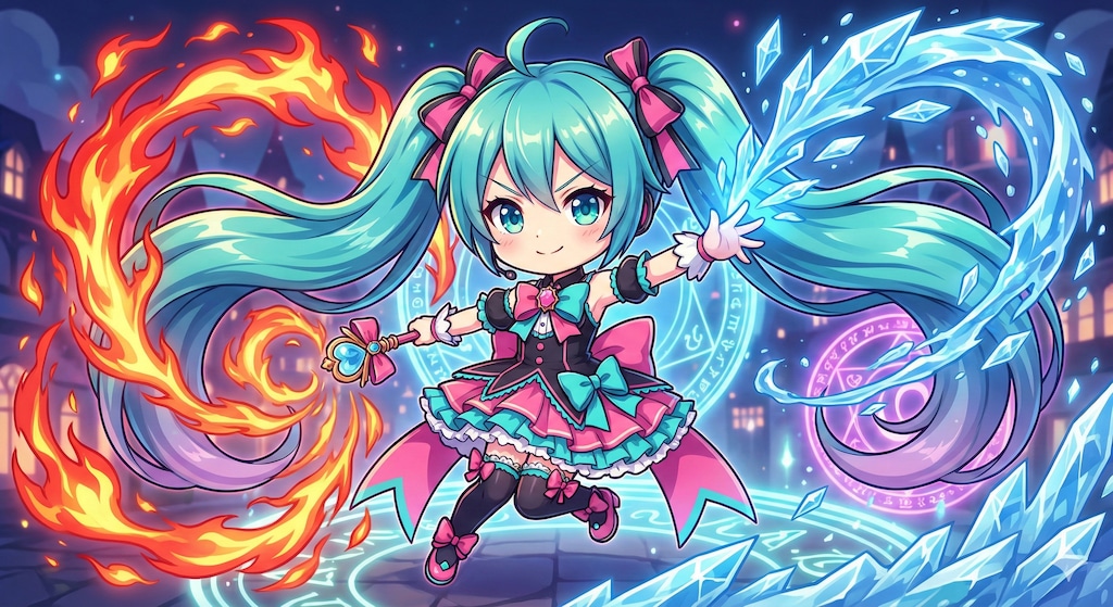 魔法少女ミクちゃん✨