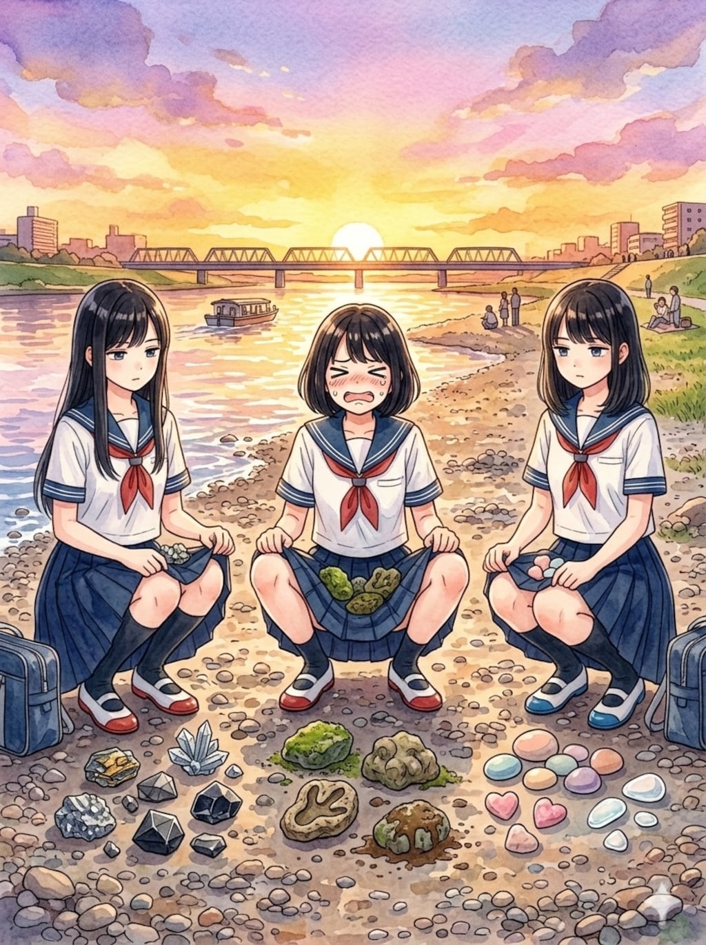 「どうやって持って帰る？」「このまま持って帰ればいいんじゃね」