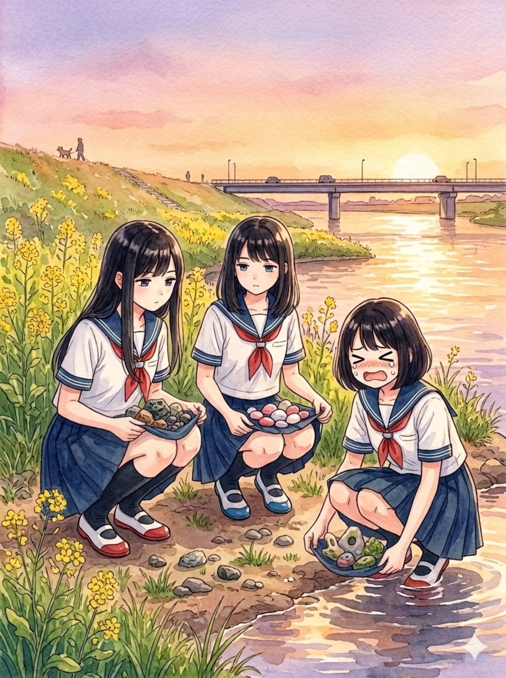 「どうやって持って帰る？」「このまま持って帰ればいいんじゃね」