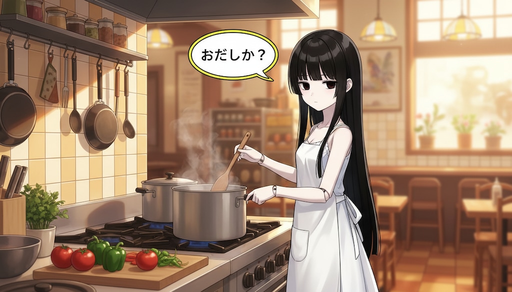 おだしか？が中々言えないドールちゃん