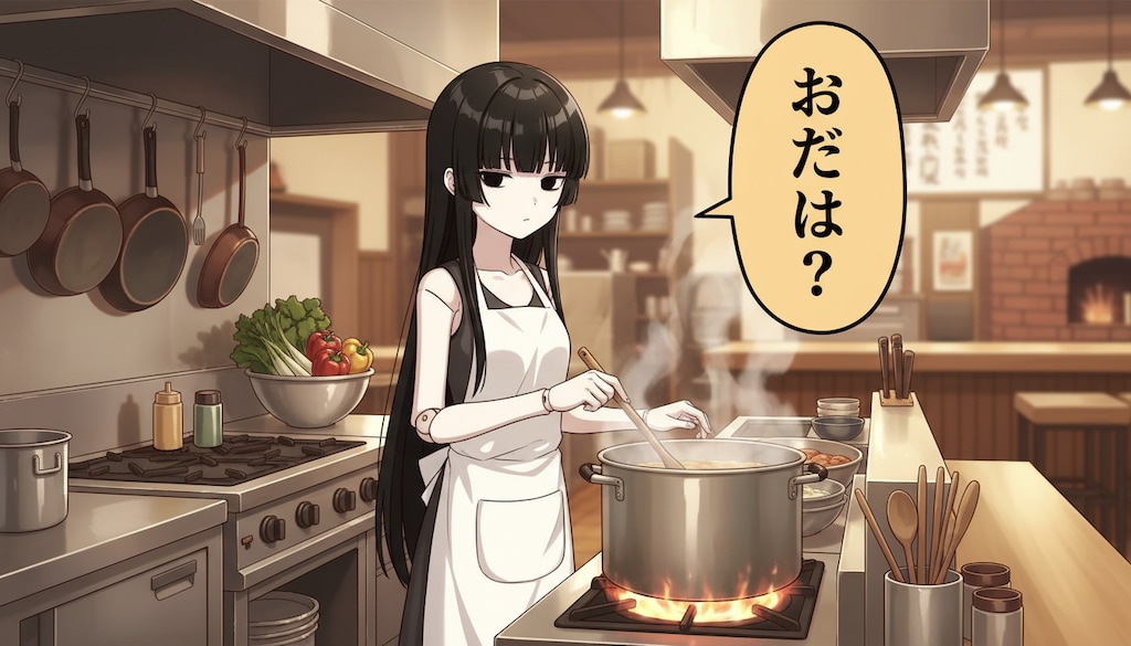 おだしか？が中々言えないドールちゃん