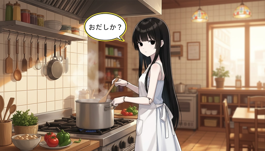 おだしか？が中々言えないドールちゃん