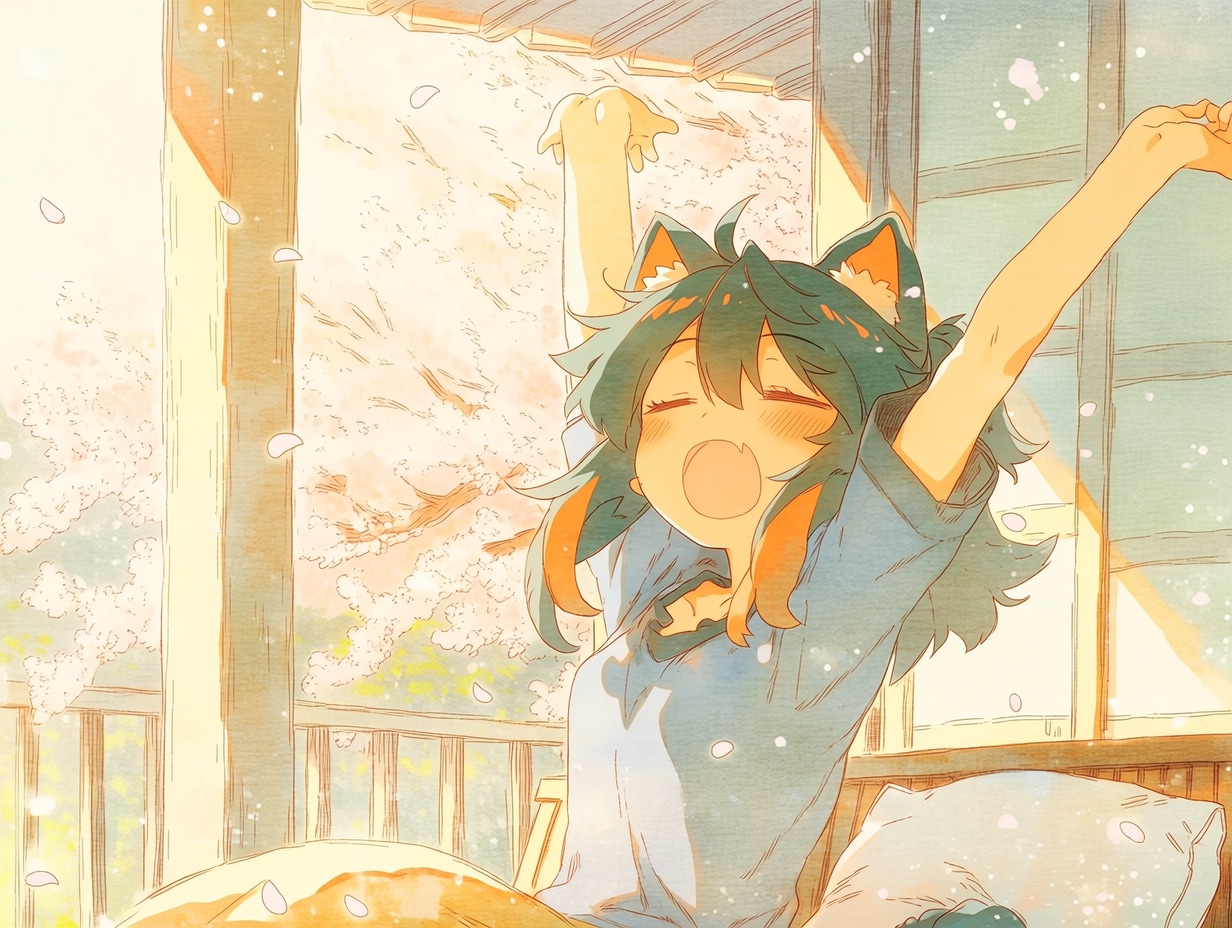 春の目覚め（３）翠鈴　niji7 | の人気AIイラスト・グラビア