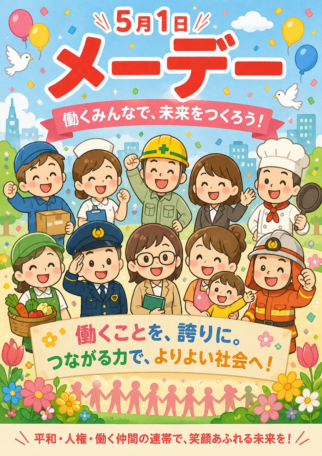 メーデー | の人気AIイラスト・グラビア