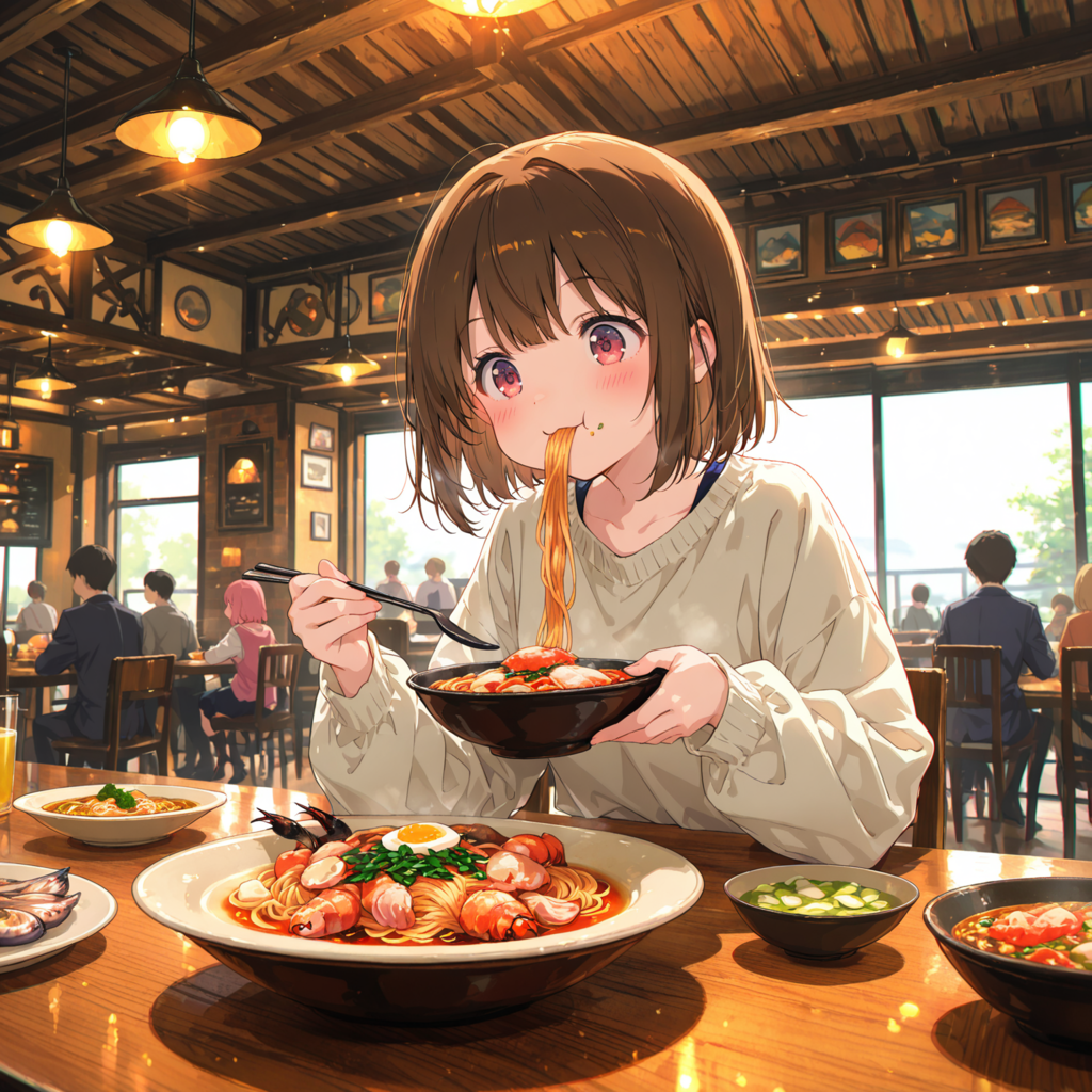 イタリアンバルでシーフードを満喫