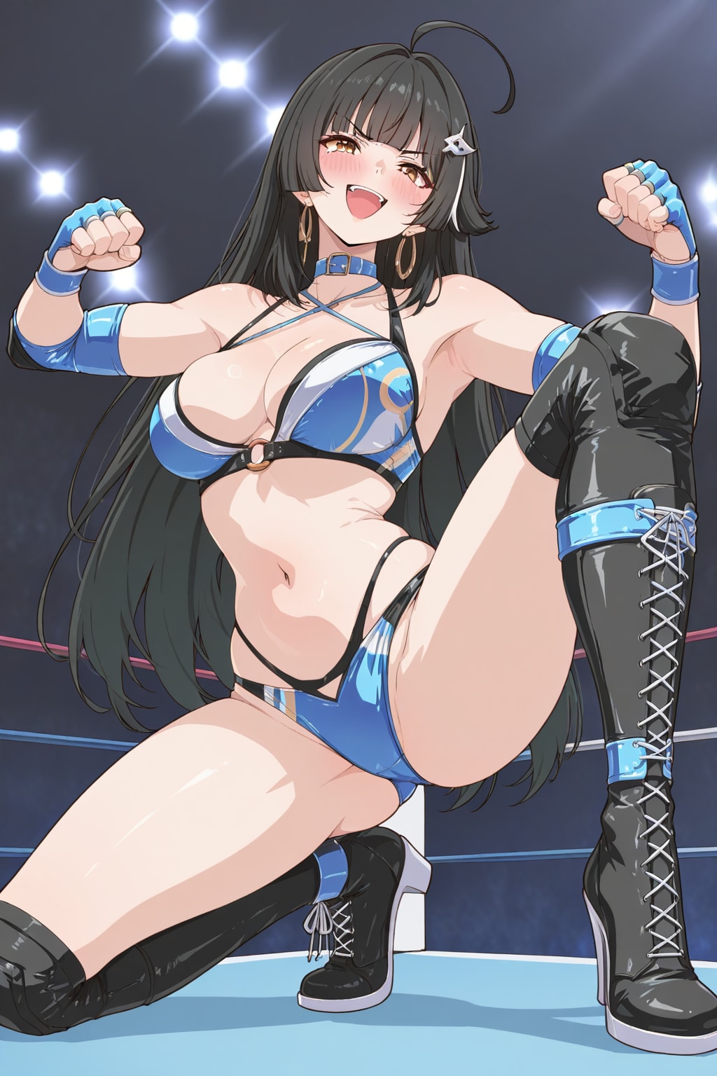 ふっふーん( ¯ ꒳¯)✨かーらーのーレスラーちゃん！