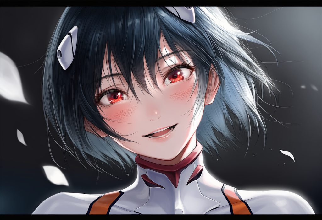 服部先輩、綾波レイのコスプレする