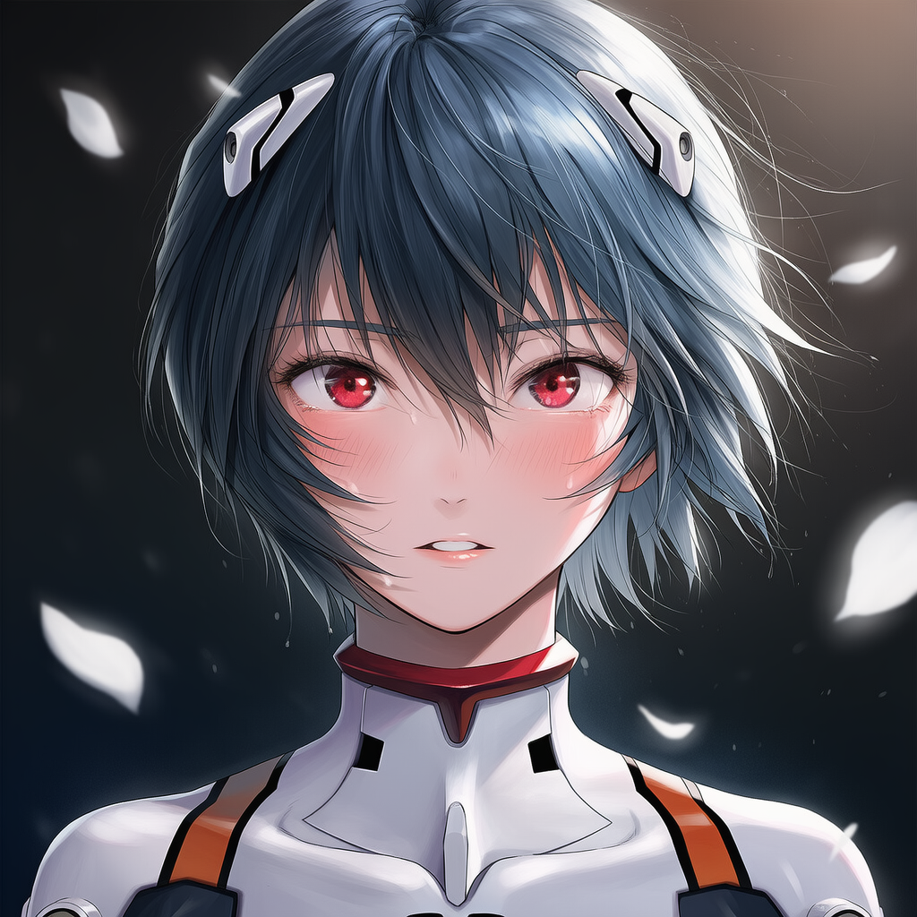 服部先輩、綾波レイのコスプレする