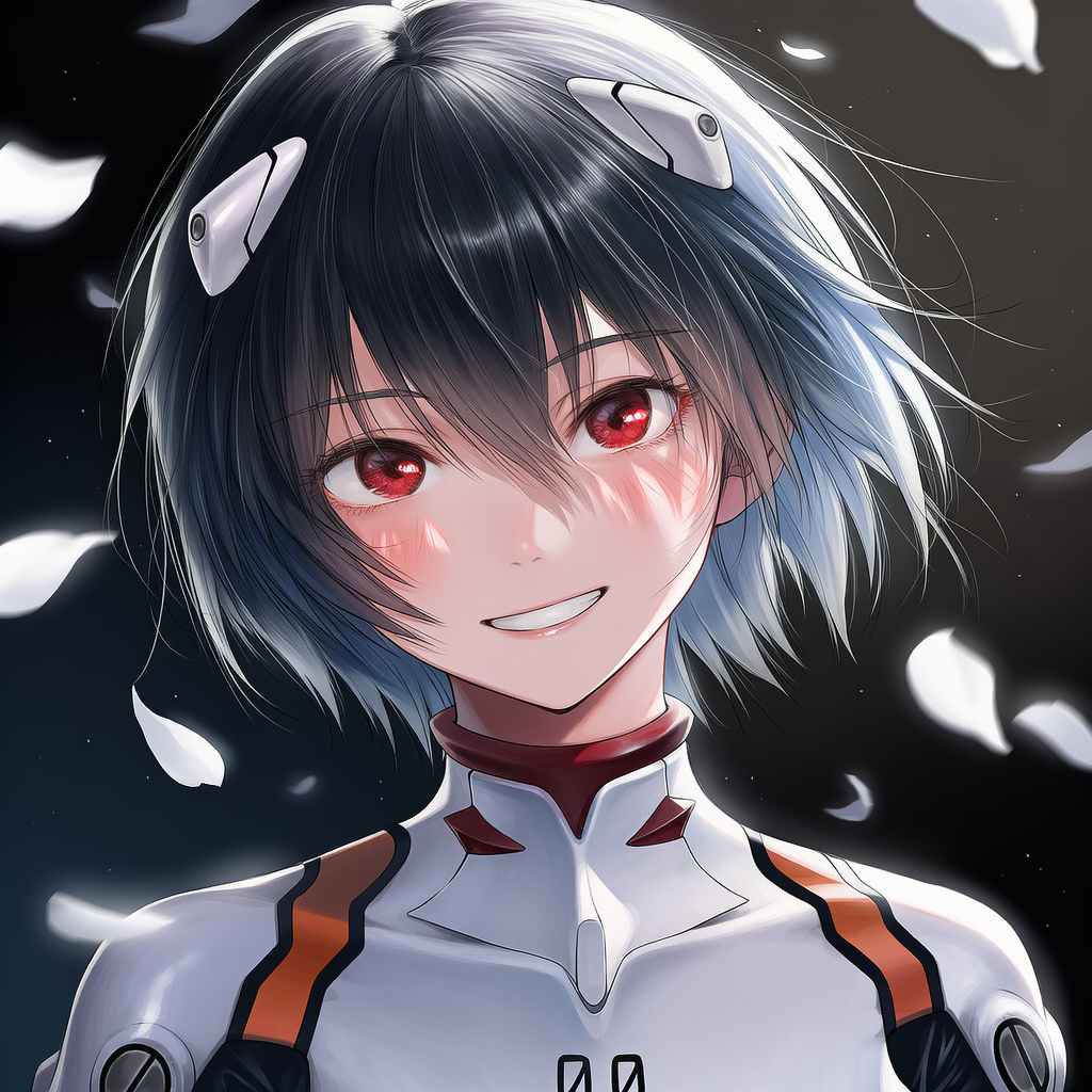 服部先輩、綾波レイのコスプレする