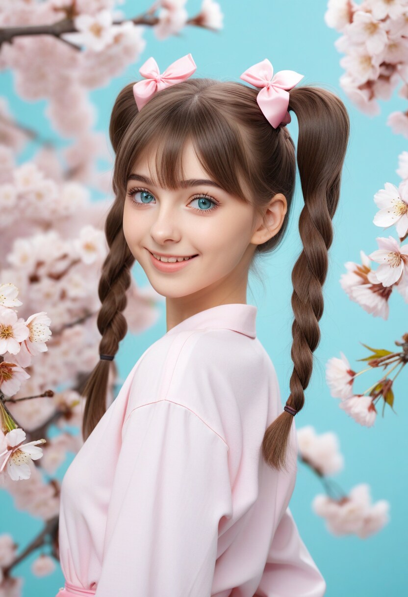 haruka-chan with cherry blossom