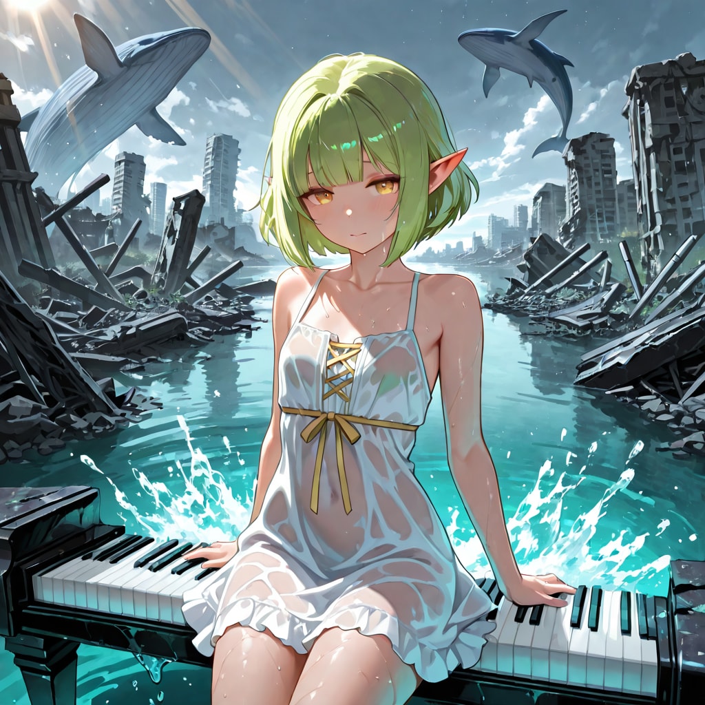 荒廃世界 | の人気AIイラスト・グラビア