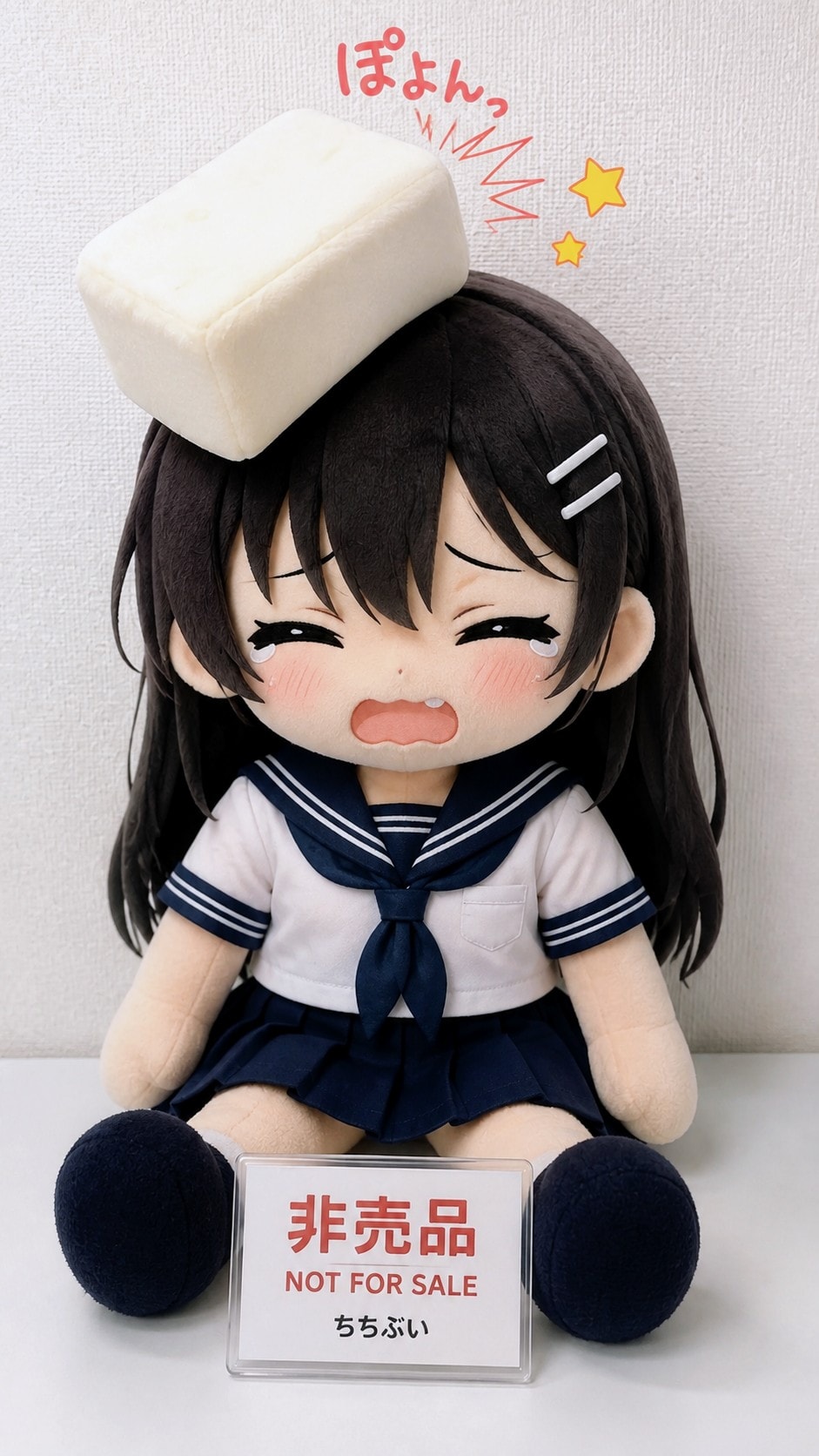 おはよう豆腐の角ぬいぐるみ