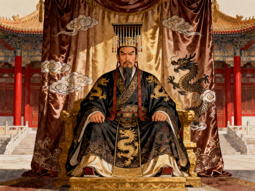 秦の始皇帝（イメージ映像）