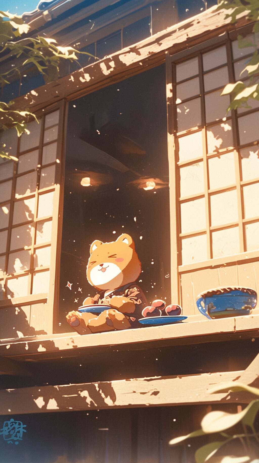 くま娘と梅干し②🐾