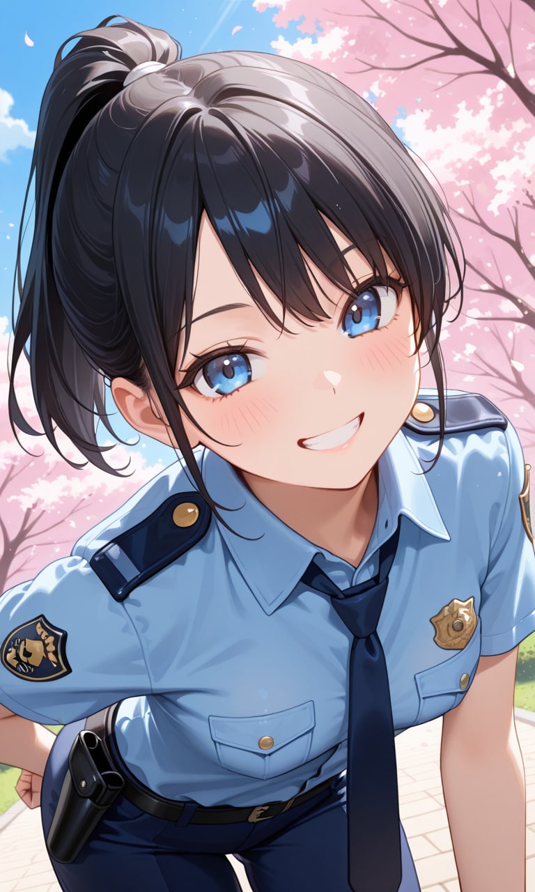 【うちの子】春の交通安全ポスターのおまけ２ | の人気AIイラスト・グラビア