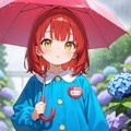 ママ、まだかな？ ～雨の帰り道～ 3枚目