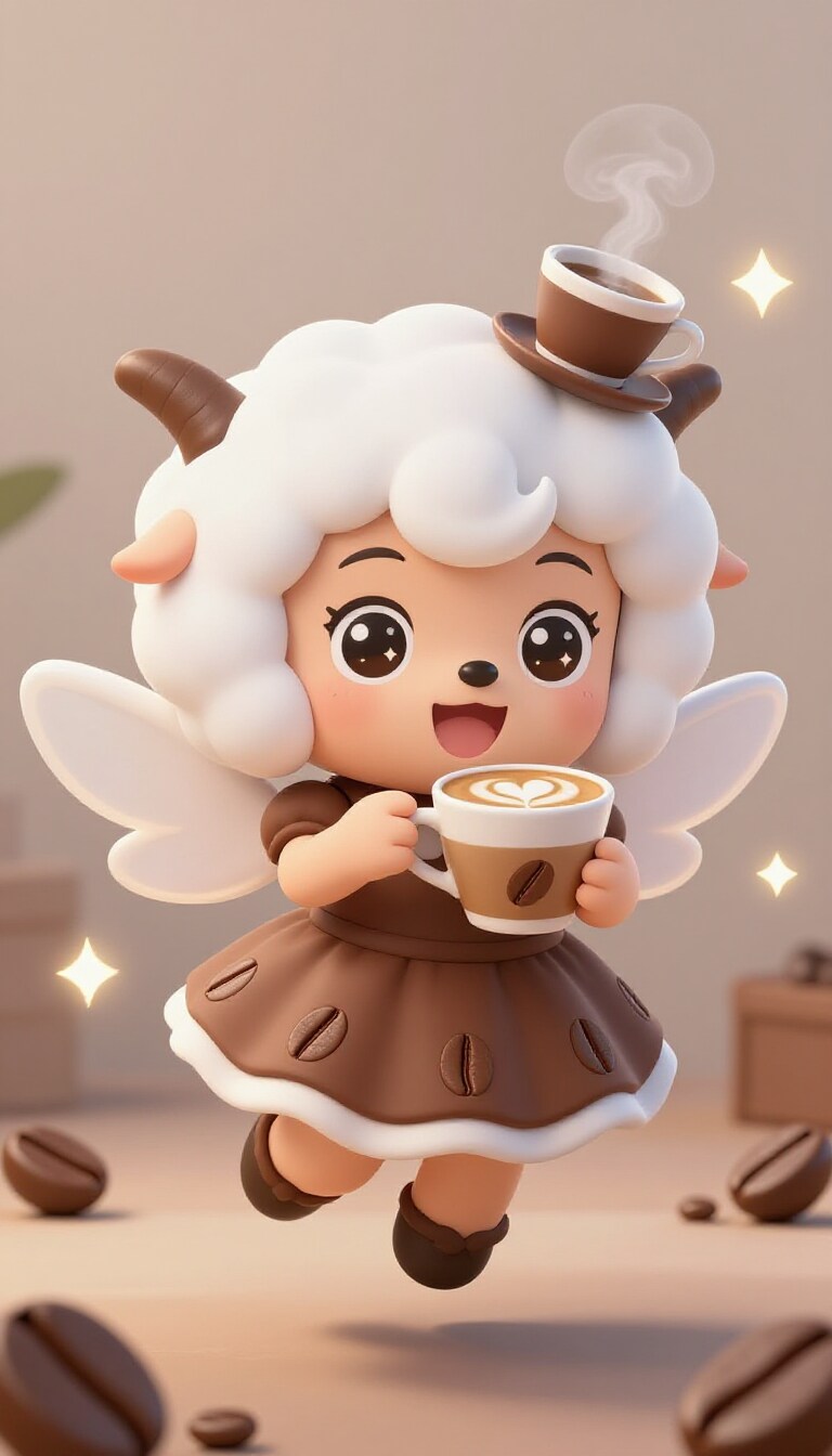 コーヒー妖精「ラテ・ウィング」