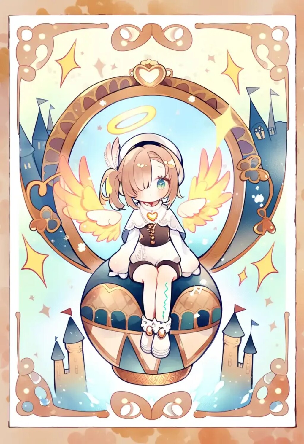 カンネのデフォルメキャラ化
