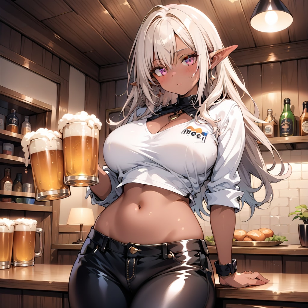 酒場の看板娘