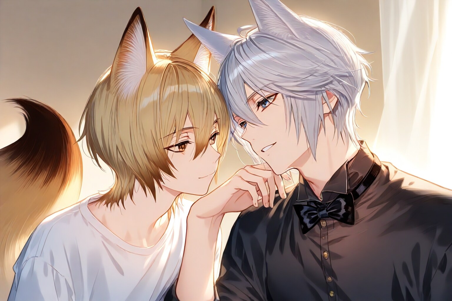 🦊キツネ君×２🦊