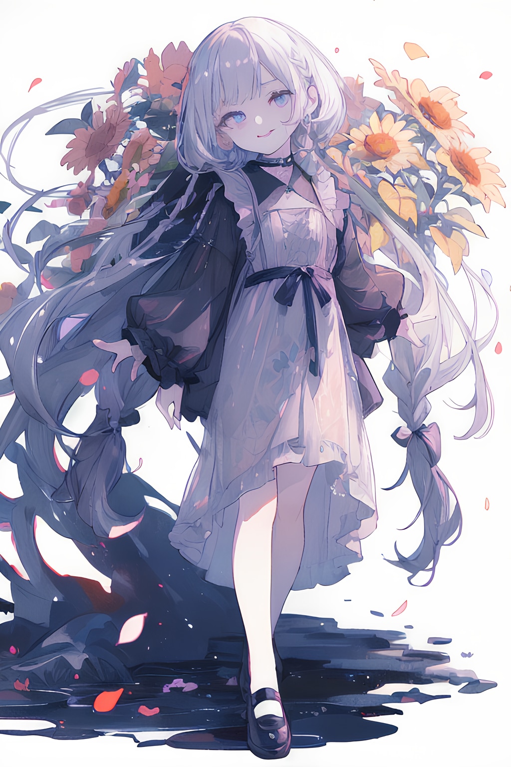 234 向日葵と少女1