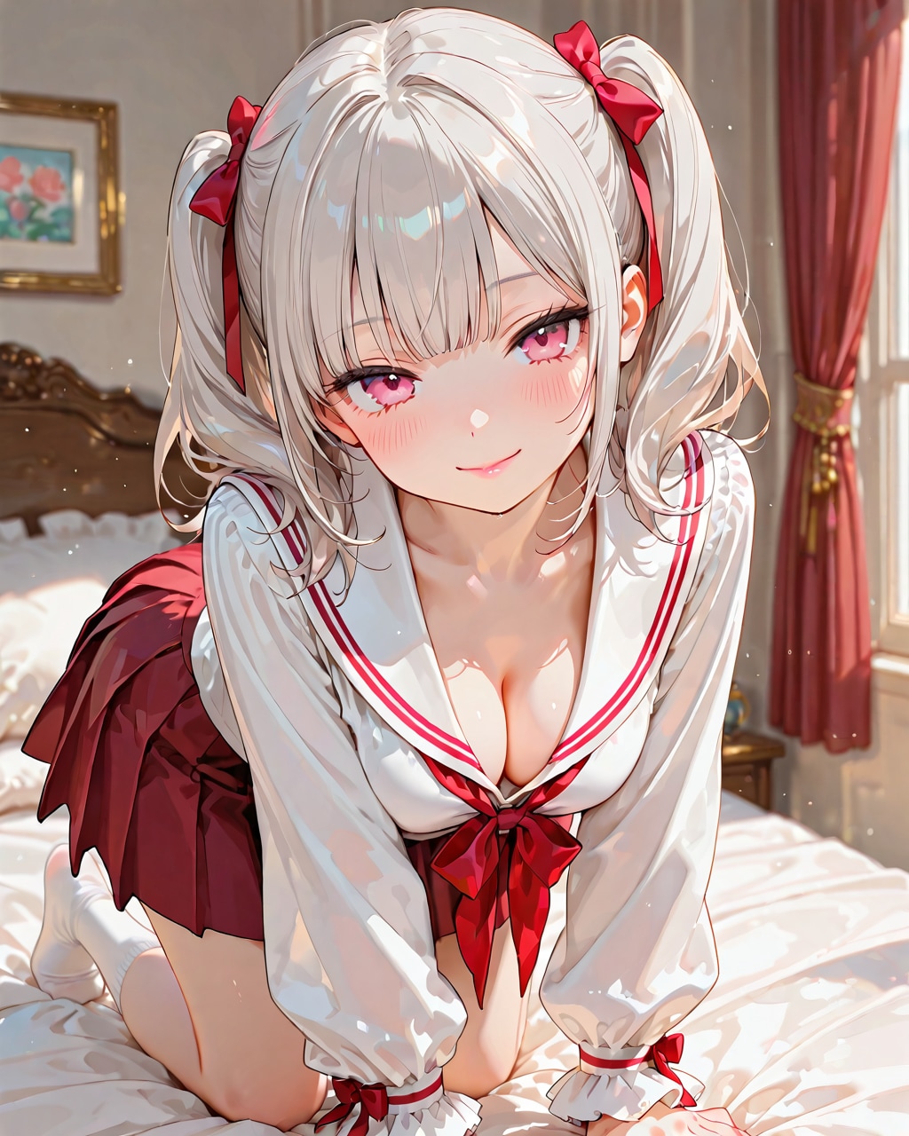 朝起こしに来てくれるJK