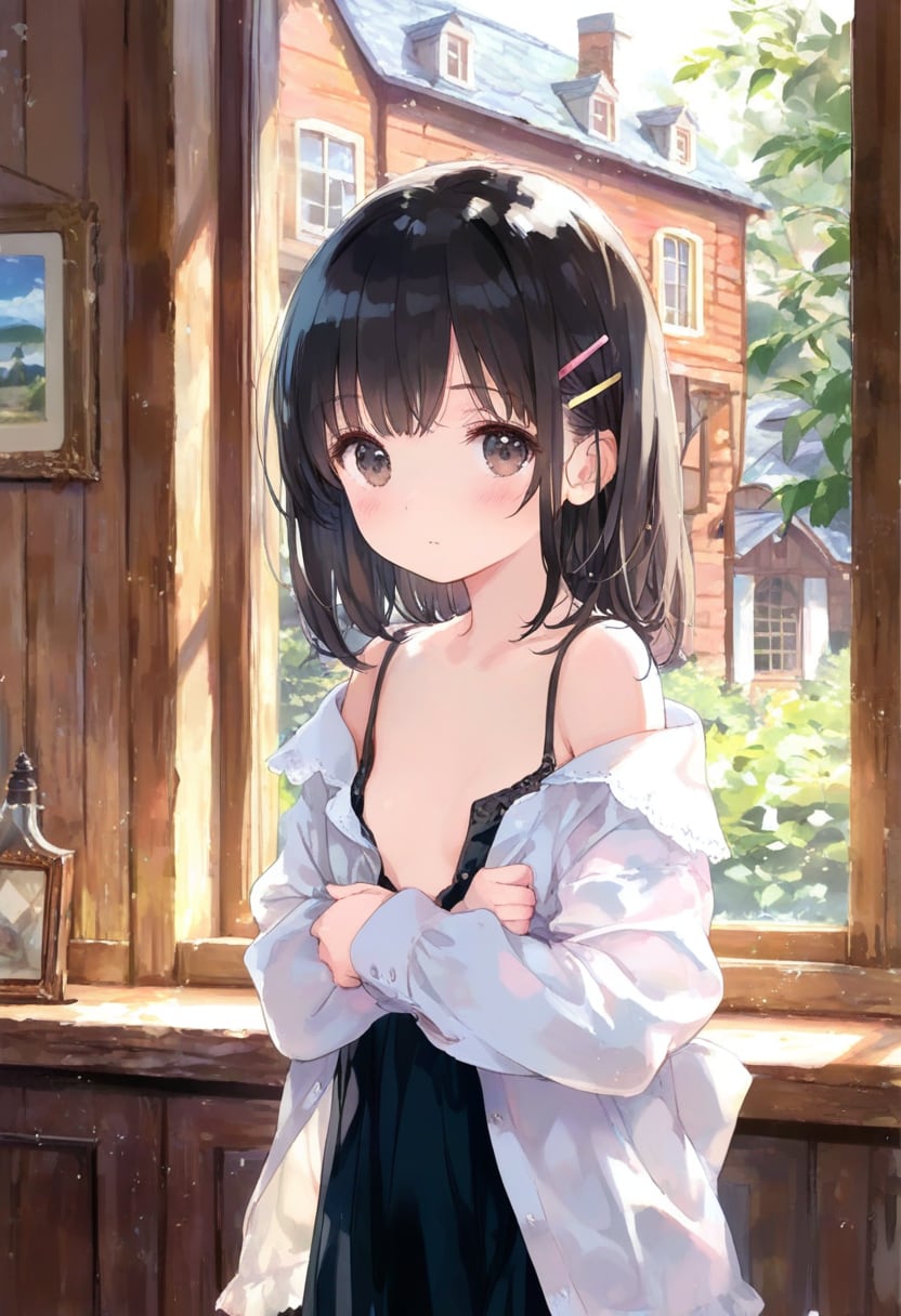 洋館の少女(水彩タッチ)(R-15)(13)