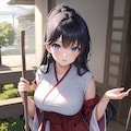 巫女さん 3枚目