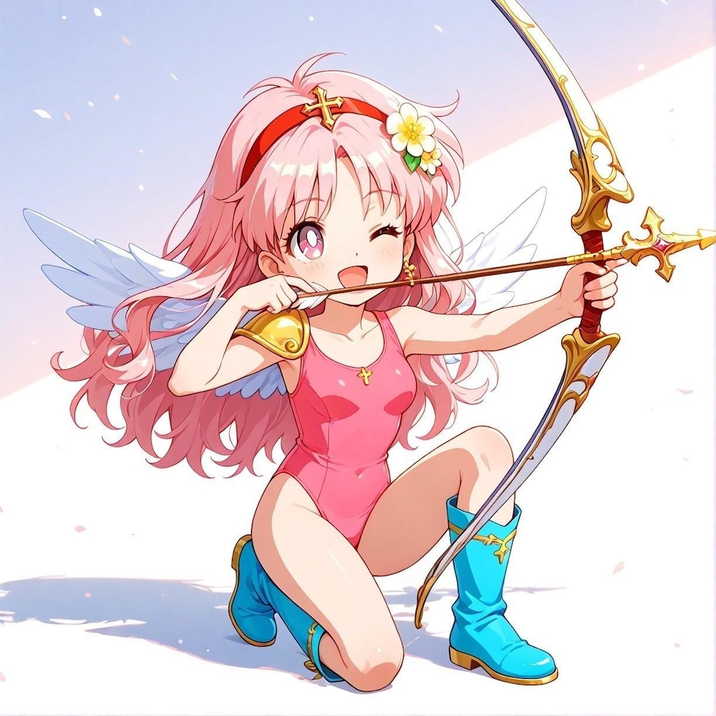 十字架天使あいこん（ビックリマ◯風）