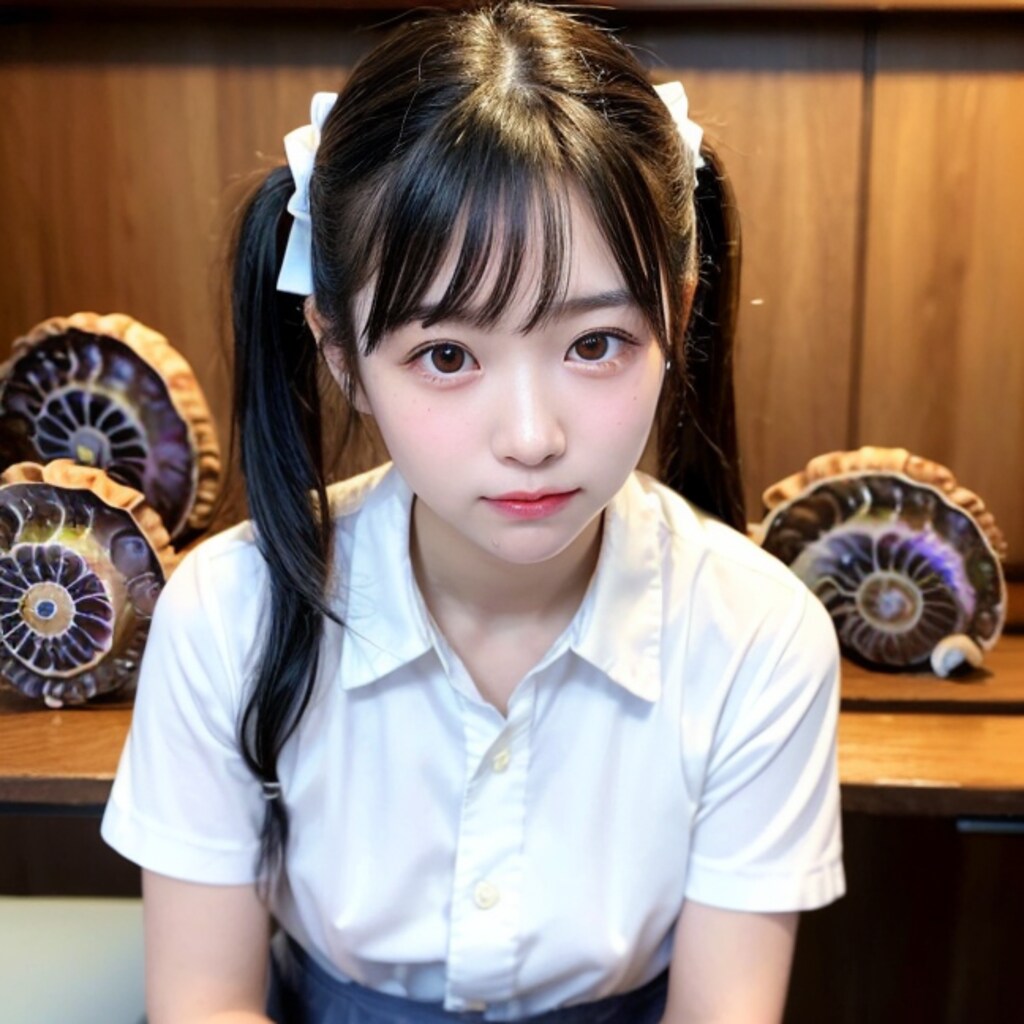 アンモナイト屋の看板娘