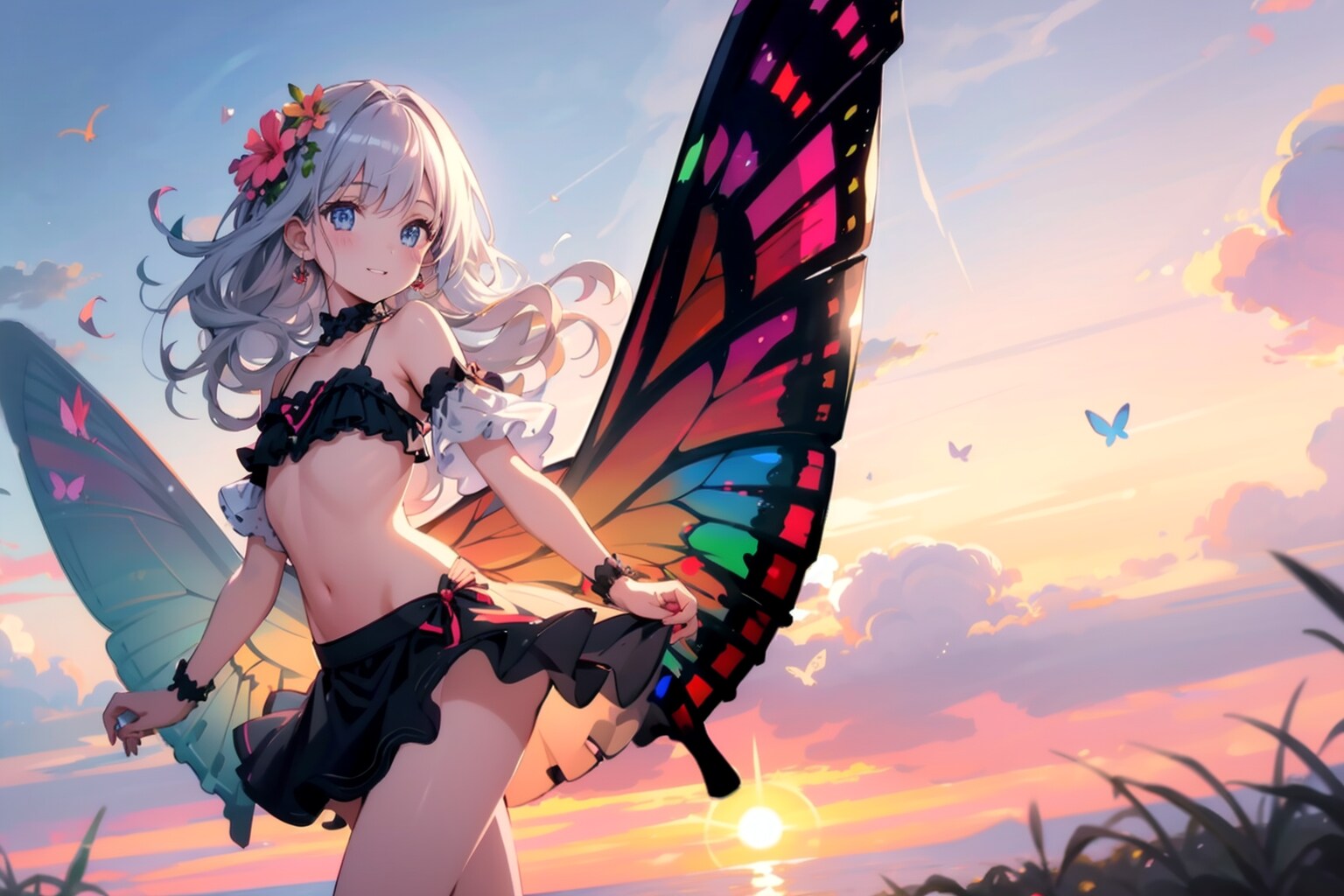 夕陽と YO! SAY -colorful wing-