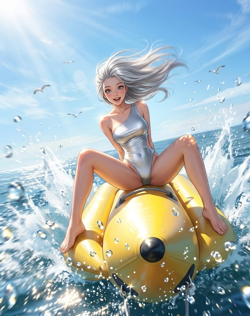 バナナボート | の人気AIイラスト・グラビア