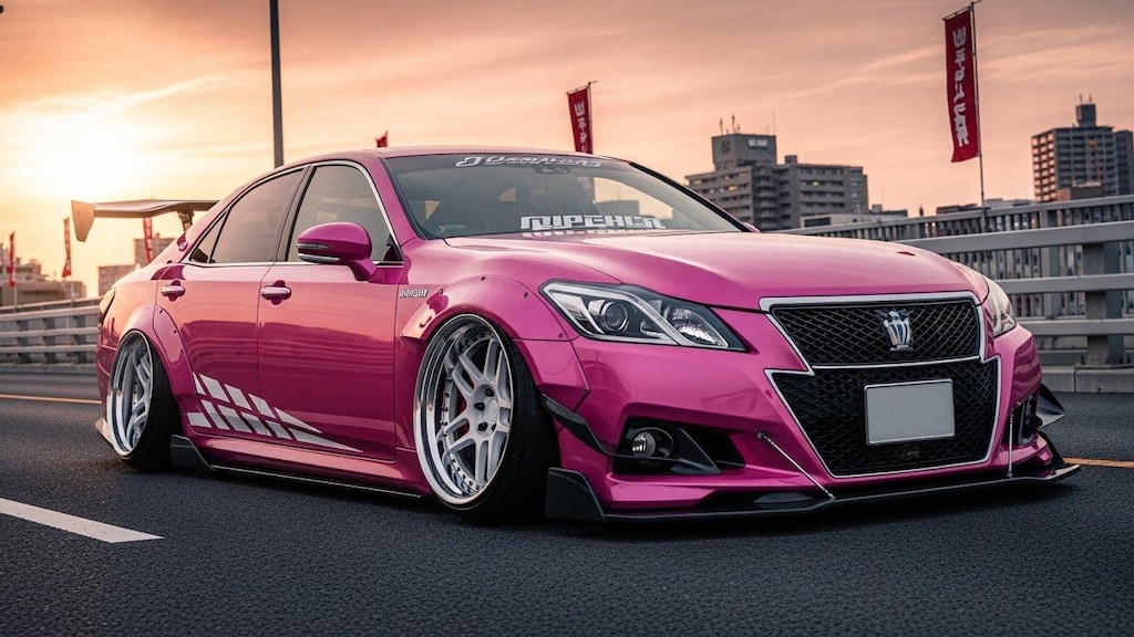 クラウンアスリートのドリ車