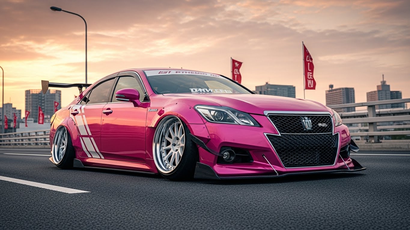 クラウンアスリートのドリ車 | の人気AIイラスト・グラビア