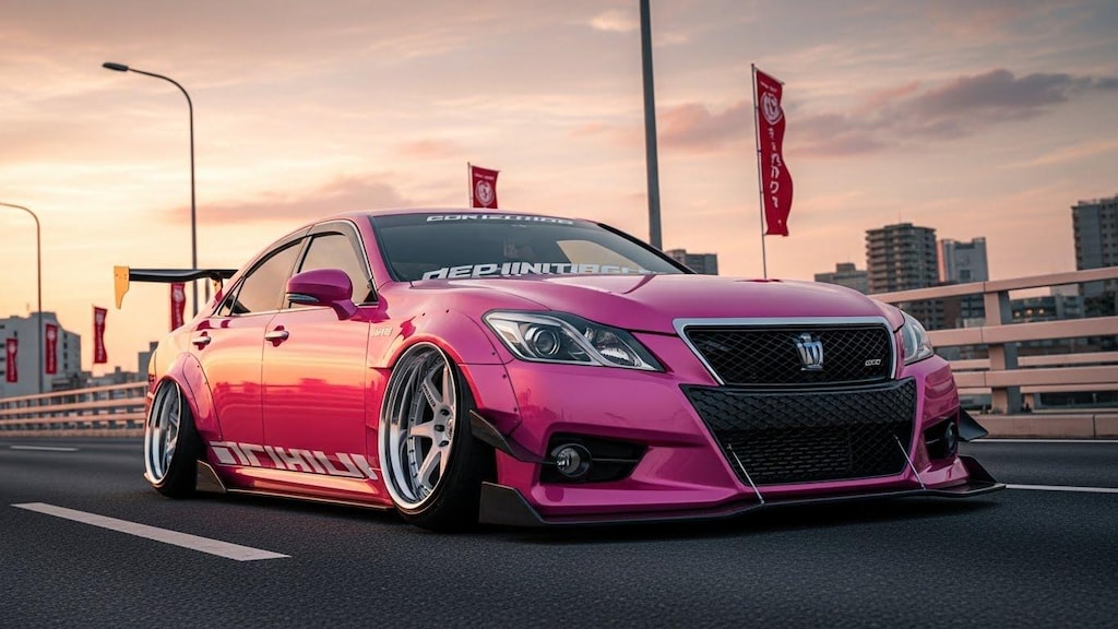 クラウンアスリートのドリ車