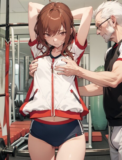 身体検査ブルマ