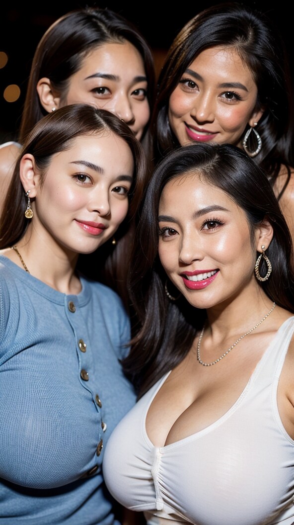 女子会でおしゃれする美人すぎる奥さまBEST!